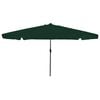 vidaXL Parasol de jardin 395 x 395 x 245 cm Polyester Rond Vert