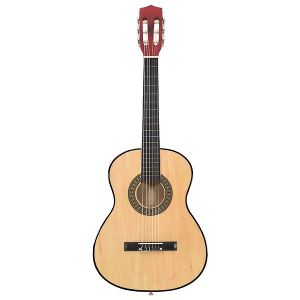 vidaXL Ensemble de guitare classique pour d&eacute;butants 8 pcs 3/4 36"