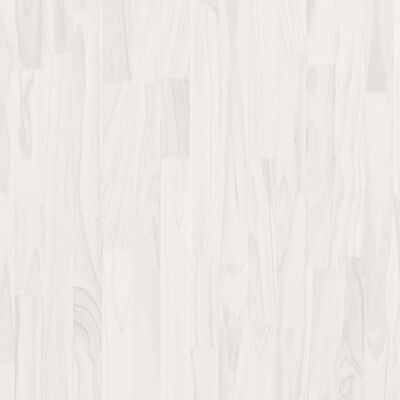 vidaXL Armoire haute Blanc 80x30x210 cm Bois de pin solide