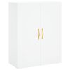 vidaXL Armoires murales 2 pcs blanc 69,5x34x90 cm
