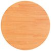 vidaXL Dessus de table rond cire marron Ø50x2,5 cm bois de pin massif