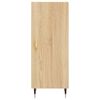 vidaXL Buffet Ch&ecirc;ne sonoma 34,5x34x90 cm Bois d'ing&eacute;nierie