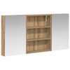 vidaXL Ensemble de Meubles de Salle de Bain 3 pc 100 x 10,5 x 50 cm