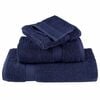 vidaXL Gants de Toilette SOLUND Bleu marine Coton
