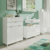 Germania Armoire de plancher sous-lavabo GW-Mauresa 34x80x56 cm Blanc