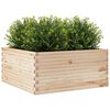 vidaXL Jardini&egrave;re 100x100x46 cm bois de pin massif
