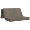 vidaXL Canap&eacute;-lit pliable 140 x 67 x 45 cm Gris clair
