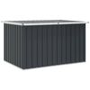 vidaXL Bo&icirc;te de rangement de jardin Anthracite 149x99x93 cm