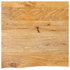vidaXL Dessus de table &agrave; bord vivant 80x80x3,8 cm bois massif manguier
