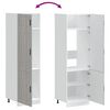vidaXL Armoire de cuisine Porto sonoma gris bois d'ing&eacute;nierie