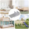 vidaXL Cl&eacute; hexagonale 1800 pcs Argent&eacute; 32 x 86 mm Acier