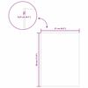 vidaXL Panneaux d&eacute;coratifs 50 pcs Ch&ecirc;ne fum&eacute; 21 x 30 x 0,27 cm