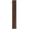 vidaXL Armoire &agrave; vitrine ch&ecirc;ne marron 100x8,5x58 cm bois d'ing&eacute;nierie