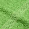 vidaXL Serviettes d'invit&eacute; FROGN 10pcs vert pomme 30x50cm 360 g/m&sup2;