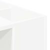 vidaXL Bureau Blanc 109 x 50 x 78 cm Bois d'ing&eacute;nierie