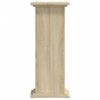 vidaXL Support pour plantes ch&ecirc;ne sonoma 33x33x80 cm bois d'ing&eacute;nierie