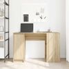 vidaXL Bureau ch&ecirc;ne sonoma 120x42x76 cm bois d'ing&eacute;nierie