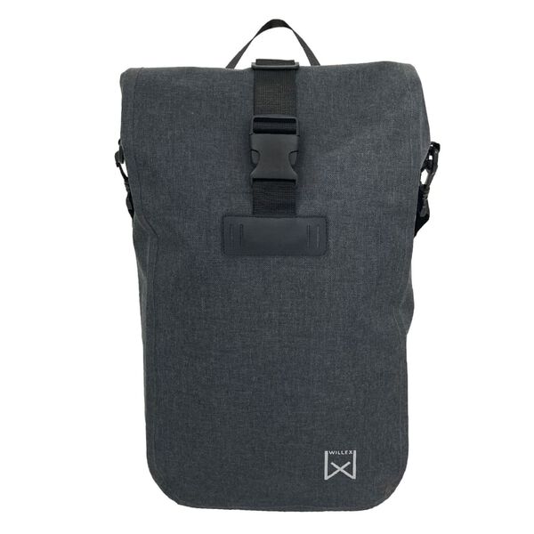 Willex Sacoche de v&eacute;lo imperm&eacute;able 17 L gris