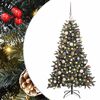 vidaXL Sapin de No&euml;l artificiel Vert 150 cm PVC, plastique et acier