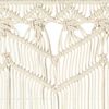 vidaXL Rideau en macram&eacute; 140x240 cm Coton