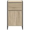 vidaXL Buffet avec tiroir Sonoma 81 x 36 x 150.5 cm Bois d'ing&eacute;nierie
