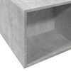 vidaXL Cadre de lit sans matelas gris b&eacute;ton 150x200 cm