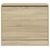 vidaXL Armoire &agrave; chaussures ch&ecirc;ne sonoma 80x42x69 cm bois d'ing&eacute;nierie