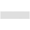 vidaXL Appui de fen&ecirc;tre Blanc 80 x 25 x 4,5 cm PVC