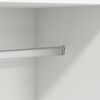 vidaXL Garde-robe Blanc 82,5x51,5x180 cm Agglom&eacute;r&eacute;