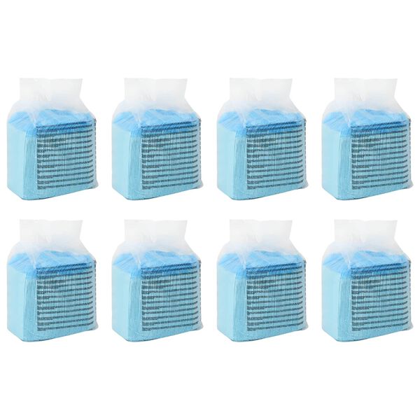 vidaXL Tapis d'entra&icirc;nement pour animaux en tissu non tiss&eacute; 400 pcs