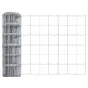 vidaXL Cl&ocirc;ture Euro 0,6 x 50 m Fer rev&ecirc;tu de PVC