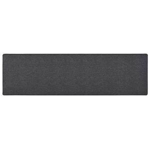 vidaXL Tapis de couloir Anthracite 80x300 cm