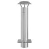 vidaXL Extension de Conduit Argent&eacute; 25 x 25 x 82 cm Acier inoxydable
