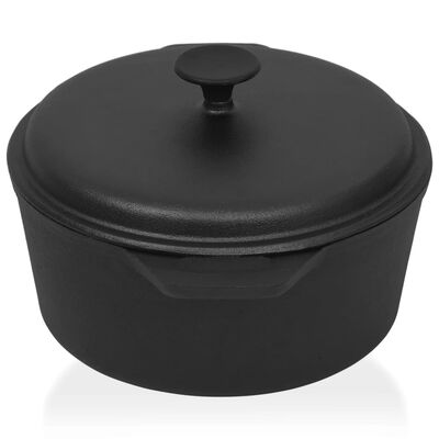 vidaXL Pot Ø26,5 cm Fonte