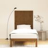 vidaXL T&ecirc;te de lit murale Marron miel 95,5x3x110 cm Bois massif de pin