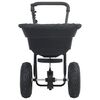 vidaXL &Eacute;pandeur Noir 53 x 81,5 x 78 cm PVC et Acier