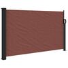 vidaXL Auvent lat&eacute;ral r&eacute;tractable marron 120x500 cm