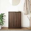 vidaXL Buffet ch&ecirc;ne marron 57x34x76 cm bois d'ing&eacute;nierie
