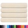 vidaXL Serviettes FROGN 4 pcs cr&egrave;me 100x200 cm 360 g/m&sup2;