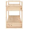 vidaXL Biblioth&egrave;que/S&eacute;parateur de pi&egrave;ce 80x35x56,5 cm Pin massif