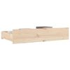 vidaXL Tiroirs de lit 4 pcs Bois de pin massif