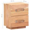 vidaXL Table de chevet 40 x 30 x 50 cm Bois de r&eacute;cup&eacute;ration massif
