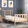 vidaXL Cadre de lit sans matelas 90x200 cm bois de pin massif