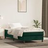 vidaXL Cadre de lit vert fonc&eacute; 80x200 cm velours