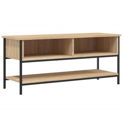 vidaXL Meuble TV chêne sonoma 100x35x45 cm bois d'ingénierie