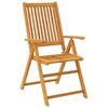 vidaXL Ensemble à manger de jardin 5 pcs 85x85x74 cm Bois d'acacia solide