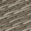 vidaXL Salon de jardin avec coussins 7 pcs gris r&eacute;sine tress&eacute;e