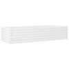 vidaXL Jardini&egrave;re blanc 110x40x23 cm bois de pin massif