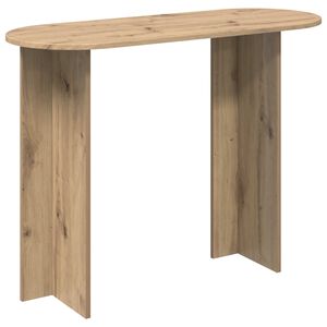 vidaXL Table console Ch&ecirc;ne artisanal 100 x 39,5 x 75 cm