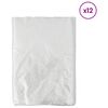 vidaXL Feuille anti-poussi&egrave;re 12 pc Transparent 400 x 500 cm HDPE